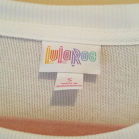 2018 LuLaRoe Americana Jane Super Rare White! - Picture 3 of 4